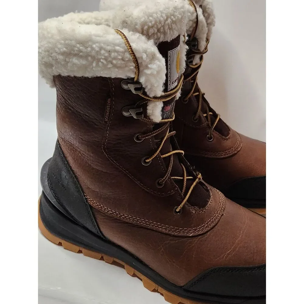 Carhartt Women’s Pellston Waterproof Insulated Winter Boots Size 8.5